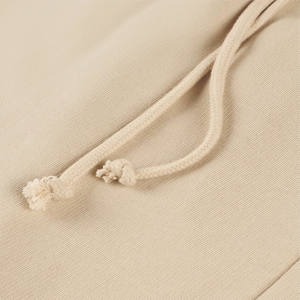 Pantalones cortos deportivos de forro polar para hombre, corte relajado, tela de forro polar suave y transpirable, cintura elástica con cordón, bolsillo, atuendo informal para el gimnasio - Product Image 5