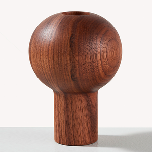 แจกันดอกไม้ไม้ธรรมชาติคุณภาพสูง 100% น้ำหนักเบา ดีไซน์คลาสสิก รับออกแบบตามสั่ง สำหรับตกแต่งบ้าน วันแม่ - Product Image 2