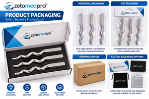 ชุดเครื่องมือขึ้นรูปงานจิวเวลรี่สเตนเลสสตีล ขนาด 0.55 นิ้ว ยี่ห้อ ZetomedPro สำหรับงานขึ้นรูปแบบซินูโซอิดอล - Product Image 4