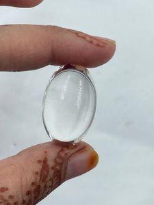 Pierre précieuse naturelle en cristal blanc transparent, magnifique pierre de 58,30 carats pour la fabrication de bijoux - Product Image 3