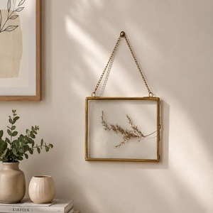 High Quality <b>Gold</b> Rectangular <b>Photo</b> <b>Frame</b> Wall Hanging <b>Photo</b> <b>Frame</b> Glass <b>Photo</b> <b>Frame</b> Metal <b>Photo</b> <b>Frame</b> Resin <b>Photo</b> <b>Frame</b> - Product Image 1