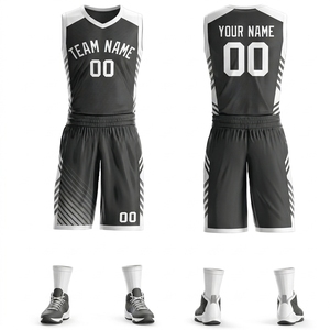 Camisetas de Baloncesto Personalizadas, Uniformes de Equipo Personalizados, Camisetas Transpirables de Secado Rápido, Logotipo, Nombre, Número, Impresión por Sublimación, Tallas Grandes - Product Image 2