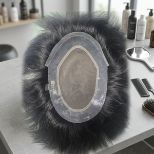 ท็อปเปอร์ผมแท้ Taz Hair BD Lace Base Remy แบบลูกไม้  ลอนธรรมชาติ ผมอินเดีย ทรงตรงกลาง  ปมลูกไม้แบบซ่อน  ความหนาแน่น 130% - Product Image 6