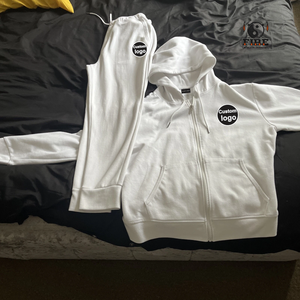 Conjuntos de chándales deportivos de moda personalizados con MOQ bajo para hombre y conjuntos de chándales deportivos de 2 piezas para gimnasio y fitness. - Product Image 5