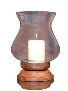 Ensemble de 2 bougeoirs de centre de table, design floral attrayant, miroir, chocolat, deux couleurs, décoration, best-seller, article tendance - Product Image 2