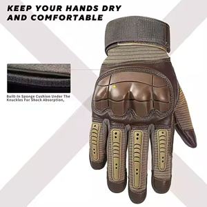 Gants de moto en cuir pur de conception personnalisée des fabricants d'usine directs qualité professionnelle totalement Sports de plein air - Product Image 2