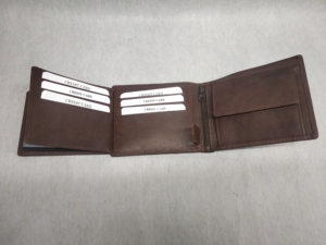 <b>Leather</b> Bifold <b>Wallet</b> Large Capacity Credit <b>Card</b> Holder RFID Safe Fashion Vintage Bulk Production Chairman Lining Coin Purse <b>Men</b> - Product Image 3
