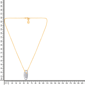 GLEAMORA ENTERPRISE - Colgante de Diamante Amarillo Cultivado en Laboratorio, Diseño de Ojo Turco, Corte Brillante, para Mujer, Uso Diario, 18K, 5g - Product Image 5