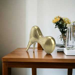 20cm H X 10.5cm W X 24cm L Aluminium Abstract Sculpture Artistic Figurine Handmade Eco-Friendly Contemporary Design Tabletop - Product Image 2
