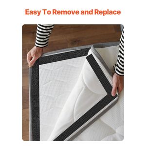 Bande auto-agrippante 15 pi x 2, 16,4 pi x 0,94 po, en nylon double face, auto-adhésive, robuste, en rouleau, avec dos adhésif - Product Image 5