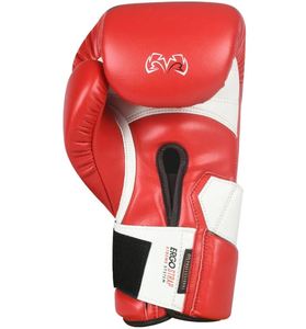 ถุงมือชกมวย Rival RS2V Super Sparring Training Boxing Gloves 2.0 สีแดง หนัง PU พร้อมสายรัดข้อมือปรับได้ ยูนิเซ็กซ์ แบรนด์สั่งทำพิเศษ - Product Image 4