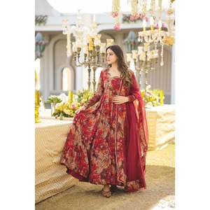 Salisha ชุดแม็กซี่พิมพ์ดิจิตอลสำหรับผู้หญิง - Product Image 6