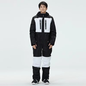 Drop Shipping Plus Size Waterproof Windproof Quick Dry Breathable One Piece Ski Jumpsuit for Unisex Winter Outdoor Snow Sports - Product Image 2
