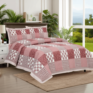 Aanchal 120TC Bed Sheet Set American Style Queen Size 100x108 Inch Flat Bed Sheet 2 Pillow Covers Solid 4pcs Home Hotel <b>Bedding</b> - Product Image 3