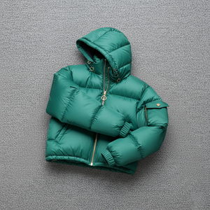 Veste bomber matelassée coupe-vent légère et respirante pour homme, personnalisable, de qualité supérieure, style streetwear, avec capuche, pour l'extérieur, chaude - Product Image 6