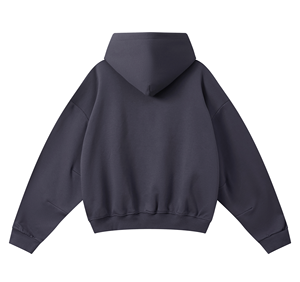 Sweat à capuche oversize à manches cintrées - Style streetwear décontracté, coupe ample, design tendance, 100% coton, écologique, pull d'hiver - Product Image 2