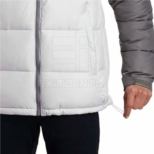 Chaqueta Acolchada de Invierno 2026 con Capucha y Logotipo Frontal, Estilo Urbano, Hecha con el Mejor Material, Marca Privada, Ropa Casual, Venta en Línea, Precio Bajo - Product Image 5