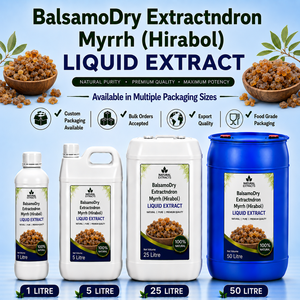 Myrrh Liquid Extract BalsamoDry Hirabol <b>Herbal</b> <b>Supplement</b> Natural Food Grade Bulk Packaging - Product Image 1