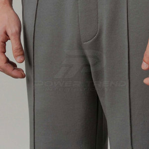 Men Straight Mid Waist <b>Slim</b> Fit <b>Jogger</b> Pant Casual with Side Pockets Lightweight Breathable All Day Indoor Outdoor - Product Image 6