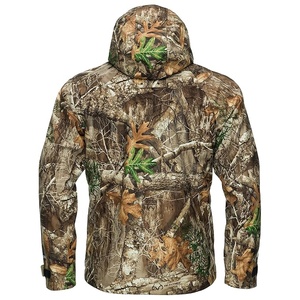 Men's Camouflage Hunting Jacket Full Sleeve Waterproof Soft <b>Shell</b> Outdoor Autumn Wear - Product Image 3