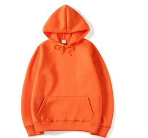 Custom Logo Unisex Pullover <b>Hoodie</b> <b>Plain</b> Blank Fleece Cotton Men Oversized Streetwear Solid Color <b>Hoodie</b> Sweatshirt - Product Image 1