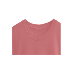 Camiseta de Manga Larga con Cuello Redondo y Bordado para Mujer, Talla Grande, 100% Algodón Orgánico, Transpirable, Ecológica, Casual, con Relieve - Product Image 4