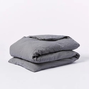 Parures de lit luxueuses 100% lin pur, écologiques, élégantes, vert olive, 200TC - Product Image 3