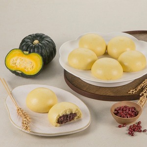 [MILWON] Panecillo Coreano al Vapor de Calabaza Dulce Anheung, 500g, para Tiendas de Comestibles Asiáticos, Gama de Productos para Aperitivos, Aperitivos para Cafeterías - Product Image 5