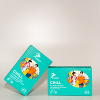 Café instantané 3 en 1 de Detech Coffee à l'arôme naturel en poudre 100% grains d'arabica Boîte de 15sachets * 16g