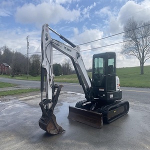 รถขุดขนาดเล็ก Bobcat รุ่น E50 พร้อมเครื่องยนต์และมอเตอร์ สำหรับงานจัดสวน ก่อสร้าง และโครงการขนาดเล็ก พร้อมอุปกรณ์จับยึด รับประกัน 2 ปี - Product Image 1