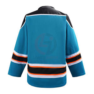 Maillot de hockey sur glace professionnel, matériau léger, coupe confortable, idéal pour les séances d'entraînement - Product Image 2