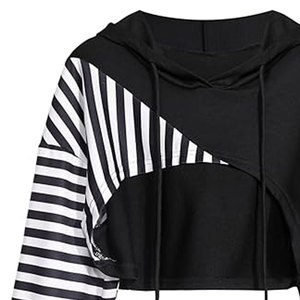 Services OEM – Nouveauté 2026 : Sweat-shirts courts à capuche pour femme, respirants et anti-boulochage – Meilleures ventes de sweats courts à capuche pour femme - Product Image 6