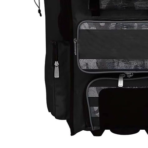 Sac de sport de baseball grande capacité personnalisé en tissu Oxford 50-70L avec compartiment à chaussures étanche et logo/numéro d'équipe - Product Image 6