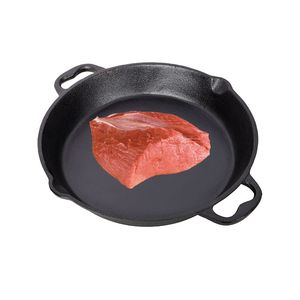Dual Handle <b>Cast</b> Iron Dutch Oven for Kitchen Cooking - Product Image 2