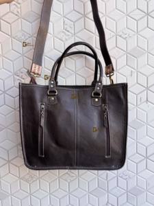 Nouvel Arrivage Sac Fourre-tout en Véritable Peau de Vache, Sac à Main en Cuir Élégant avec Poils, Sacs Sculptés à la Main pour Femme, Multi-usages - Product Image 4