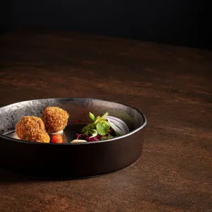 Handmade Decorative Metal Tray for Boutique Luxury Home Decor Collections Luxury Export Handmade Serving TrayMinimalist <b>Ceramic</b> - Product Image 2
