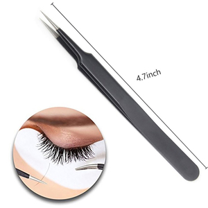Eyelash <b>Extension</b> Tweezers Eyelash Tweezers Manufacturer Rose Gold Lash Applicator Lash <b>Extension</b> Tweezer - Product Image 6