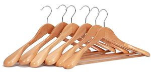 Perchas de madera premium al por mayor, perchas duraderas para trajes, camisas y chaquetas de M/S SHAAN HANDICRAFTS - Product Image 3