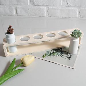 Six Grid Cup Cake Dessert Display Rack Gypsum <b>Resin</b> <b>Silicone</b> <b>Mold</b> - Product Image 2