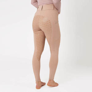 Pantalones de equitación de alta calidad para mujer con cintura elástica y elasticidad en cuatro direcciones para un movimiento cómodo al montar a caballo - Product Image 2