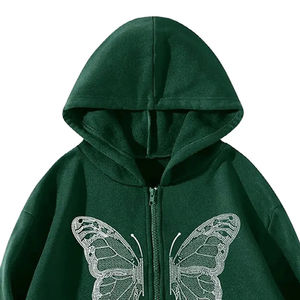 Sudaderas con Capucha de Algodón con Pedrería para Hombre, Ropa Casual, Transpirable, Cómoda, Esencial para el Invierno, Ropa Urbana de Alta Calidad a Precio Razonable - Product Image 5