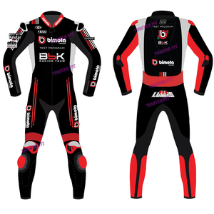 Traje de Motocicleta de Cuero Hecho a Mano, Talla Grande, Personalizado, Alex Lowes Winter Test Bimo Ta K / Kawasaki Racing, Cortavientos, Transpirable, Completo - Product Image 1