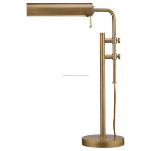 Chất lượng tốt nhất vàng bảng đèn Đá Cẩm Thạch cơ sở cho văn phòng phòng ngủ phòng nghiên cứu phòng khách đầu giường cạnh giường ngủ bởi Ambience lối sống - Product Image 6