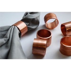 Juego de Servilleteros Modernos de Lujo al por Mayor, Servilletero de Metal con Acabado Dorado para Decoración de Mesa de Recepción de Bodas y Comedor de Hotel - Product Image 2