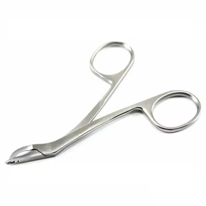 Pince à clips chirurgicaux en acier inoxydable de 12 cm HC-CL-231 pour l'élimination des clips de suture Michel - Product Image 2
