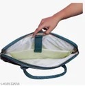 Bolsa para Portátil de Yute Natural a la Moda con Protección Acolchada, Estuche Ecológico para Transportar el Portátil al Oficio - Product Image 2