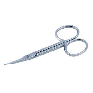 Nouveauté : Fournitures professionnelles pour ongles, ciseaux à ongles en acier inoxydable, pointe fine, ciseaux à cuticules avec logo personnalisé - Product Image 2