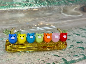 Porte-cartes religieux en verre en forme de cochon mignon, fait à la main, décoration de bureau, accessoire de bureau, support de cartes de visite, cadeau - Product Image 4