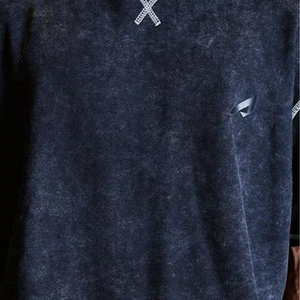 Sweat à capuche vintage personnalisé pour hommes par fabricant de vêtements coton éponge blanchi vieilli lavé à la pierre à l'acide pour l'hiver - Product Image 6