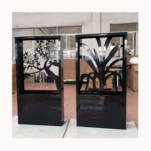 Macetas de Metal Personalizadas, Macetas de Hierro Metálico Negro para Interiores, para Plantas - Product Image 2